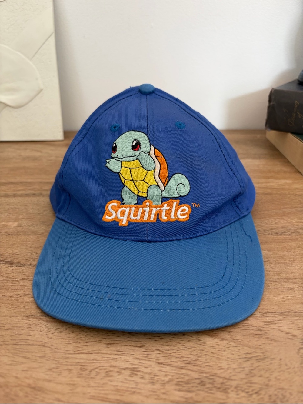 Bundle 2 Pokémon Hats Pikachu Squirtle Adjustable Youth Caps